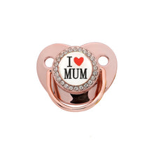 Load image into Gallery viewer, I Love Mum & Dad Pacifiers