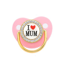 Load image into Gallery viewer, I Love Mum & Dad Pacifiers