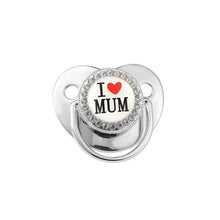 Load image into Gallery viewer, I Love Mum & Dad Pacifiers