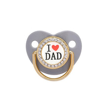 Load image into Gallery viewer, I Love Mum & Dad Pacifiers