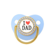 Load image into Gallery viewer, I Love Mum & Dad Pacifiers