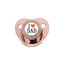 Load image into Gallery viewer, I Love Mum & Dad Pacifiers