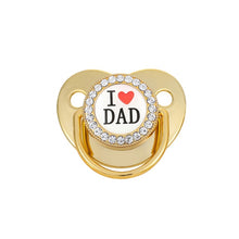 Load image into Gallery viewer, I Love Mum & Dad Pacifiers