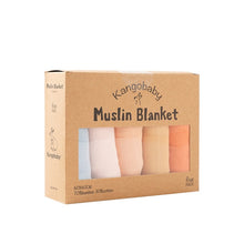 Load image into Gallery viewer, Five Piece Muslin Cloth Set