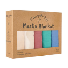 Load image into Gallery viewer, Five Piece Muslin Cloth Set
