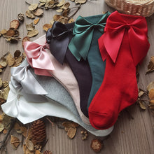 Load image into Gallery viewer, Bow Knee Socks