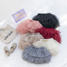 Load image into Gallery viewer, Fluffy Tutu Mesh Skirt