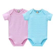 Load image into Gallery viewer, Two Piece Short Sleeved Onesie Set
