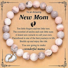 Load image into Gallery viewer, Heart Footprint Charm Bracelet
