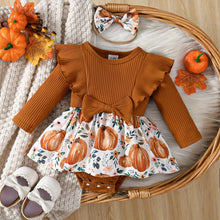 Load image into Gallery viewer, Pumpkin Dress Set
