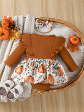 Load image into Gallery viewer, Pumpkin Dress Set
