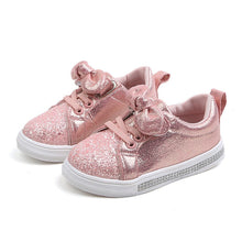 Load image into Gallery viewer, Sequined Bowknot Sneakers
