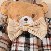 Load image into Gallery viewer, Bear Plaid Dress Set
