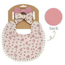 Load image into Gallery viewer, Floral Bib Set
