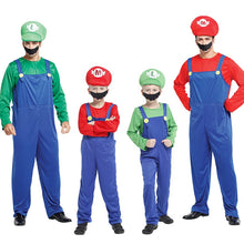 Load image into Gallery viewer, Super Mario Brothers Costume Set
