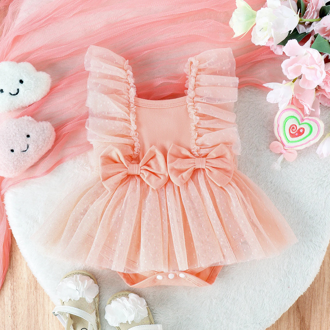 Soft Gauze Romper Dress