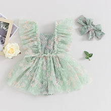 Load image into Gallery viewer, Floral Tulle Dress Set
