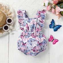 Load image into Gallery viewer, Butterfly Print Romper
