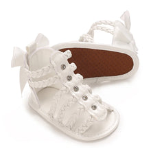 Load image into Gallery viewer, Crown Bow Sandals
