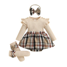 Load image into Gallery viewer, Plaid Skirt Set
