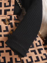 Load image into Gallery viewer, Black High Neck Dress Set
