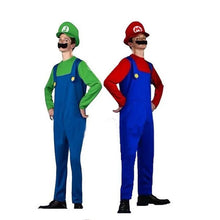 Load image into Gallery viewer, Super Mario Brothers Costume Set
