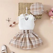 Load image into Gallery viewer, Plaid Skirt Set
