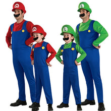 Load image into Gallery viewer, Super Mario Brothers Costume Set
