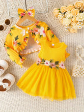 Load image into Gallery viewer, Sleeveless Floral Dress Set
