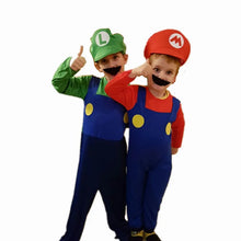 Load image into Gallery viewer, Super Mario Brothers Costume Set
