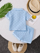 Load image into Gallery viewer, Sky Blue Shorts Set
