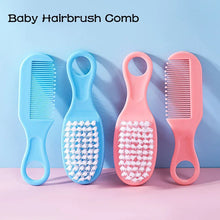 Load image into Gallery viewer, Baby Hairbrush &amp; Comb Set
