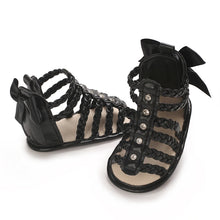 Load image into Gallery viewer, Crown Bow Sandals
