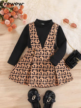 Load image into Gallery viewer, Black High Neck Dress Set
