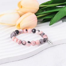 Load image into Gallery viewer, Heart Footprint Charm Bracelet

