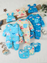 Load image into Gallery viewer, Newborn Bodysuit Long Sleeve Set
