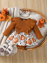 Load image into Gallery viewer, Pumpkin Dress Set
