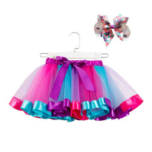 Load image into Gallery viewer, Rainbow Tulle Skirt
