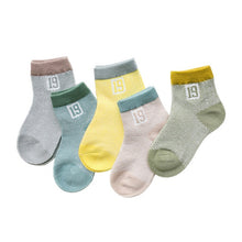 Load image into Gallery viewer, Five Pair Baby Socks Set
