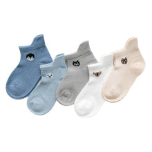 Load image into Gallery viewer, Five Pair Baby Socks Set
