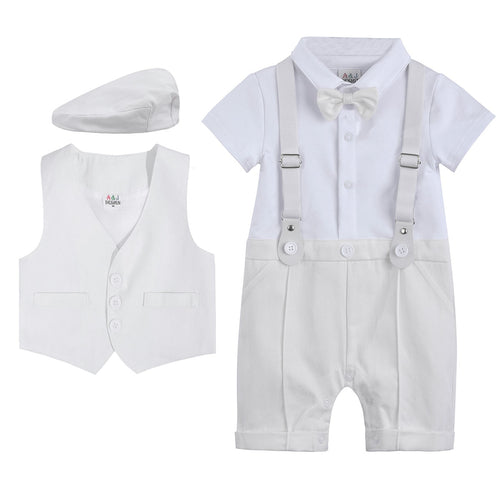 Three Piece Baby Boy Christening Set.