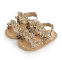 Load image into Gallery viewer, Floral Lace Sandals
