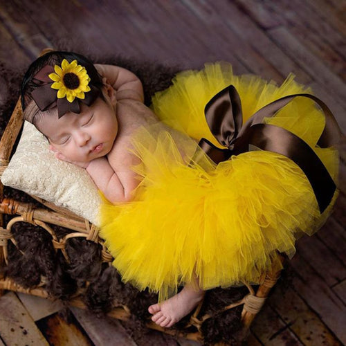 Sunflower Tutu Set.