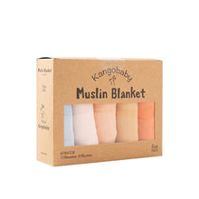 Load image into Gallery viewer, Five Piece Muslin Cloth Set
