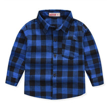 Load image into Gallery viewer, Long Sleeve Plaid Shirt
